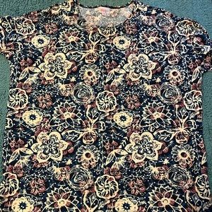Lularoe floral Irma Medium